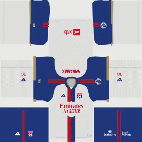 Equipación Local 3D del Lyon