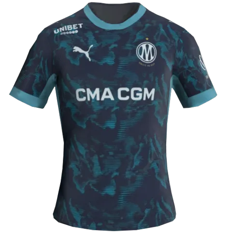 Uniforme Reserva 2D do Marseille