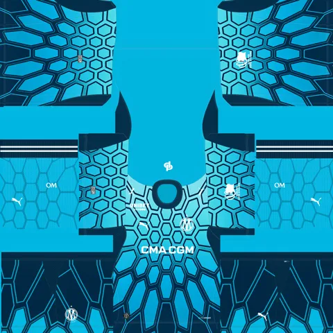 Uniforme Reserva Goleiro do Marseille