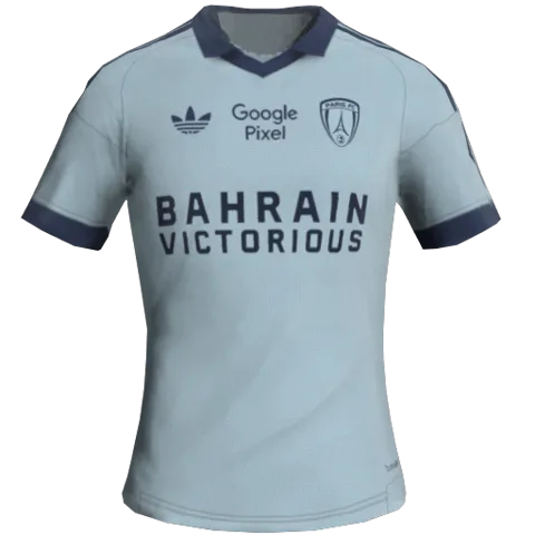 Equipación Visitante 2D del Paris FC