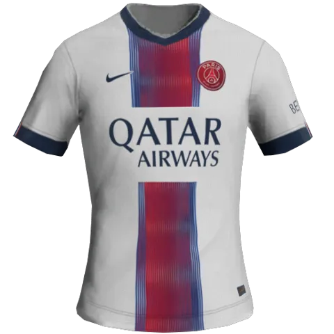 Equipación Visitante 2D del Paris Saint-Germain