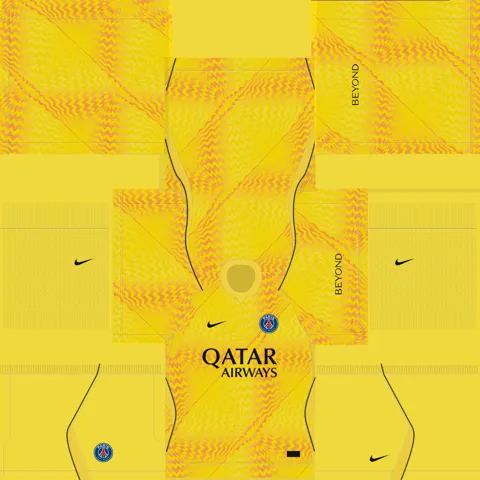 Equipación Visitante Portero del Paris Saint-Germain