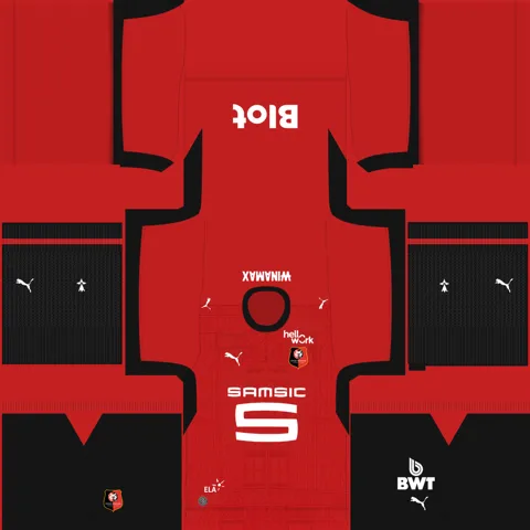 Equipación Local 3D del Rennes
