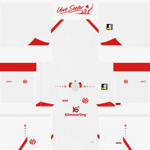 Mainz 05 Away 3D kit