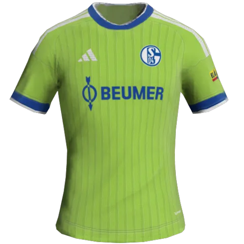 Equipación Tercera 2D del Schalke 04
