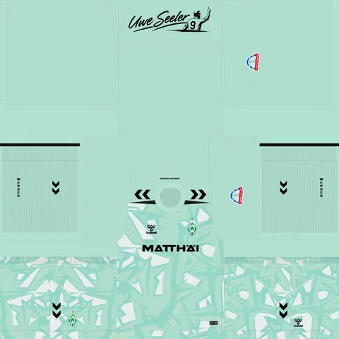 Werder Bremen Third GK kit
