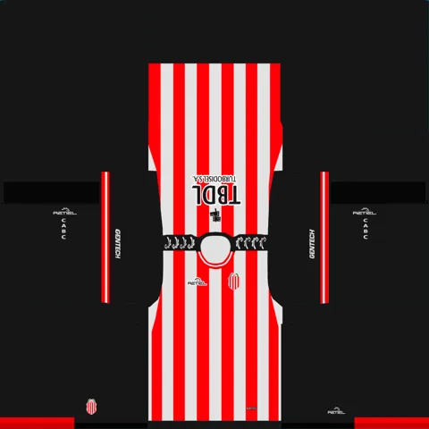 Equipación Local 3D del Barracas Central