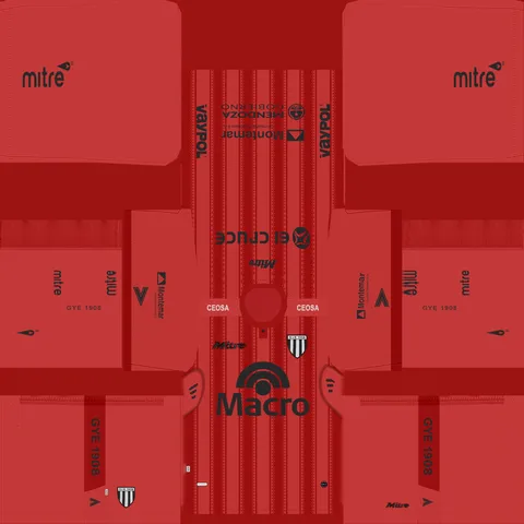 Equipación Tercera 3D del Gimnasia (Mendoza)