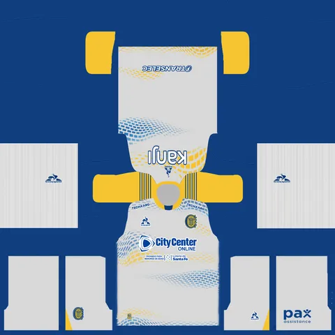 Rosario Central Deplasman 3D forması