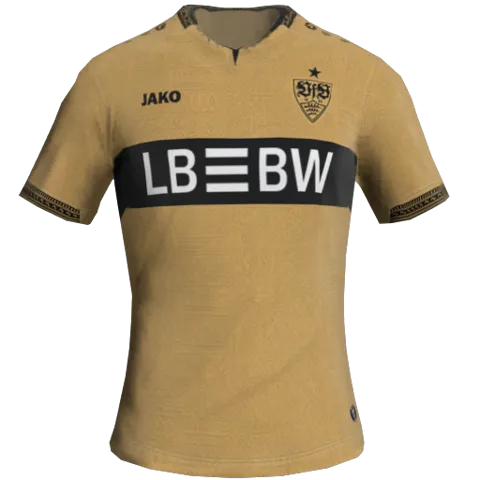 Equipación Tercera 2D del Stuttgart