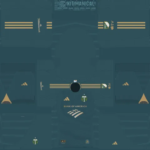 Portland Timbers Home 3D kit